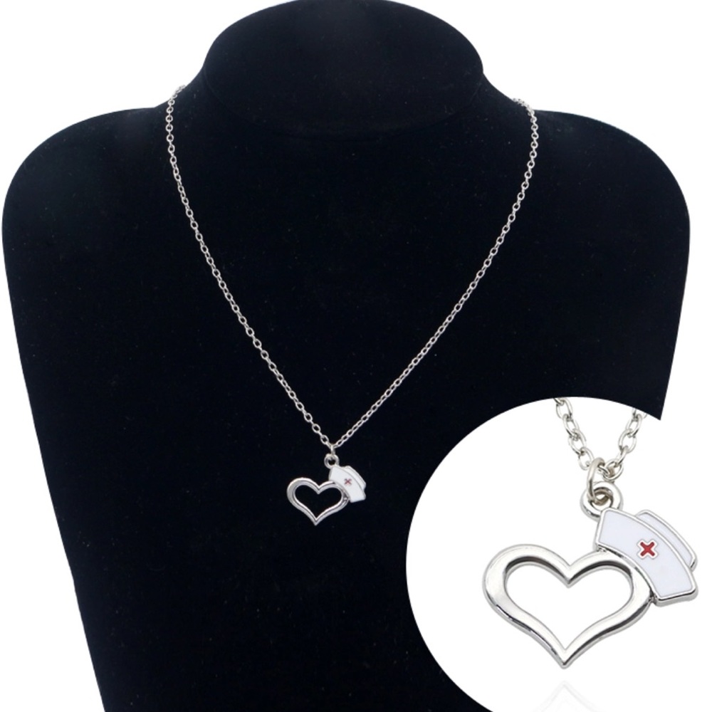 🆕 (Z28)🚨LAST ONE🚨 Love Nurse Necklace - Picture 2 of 4